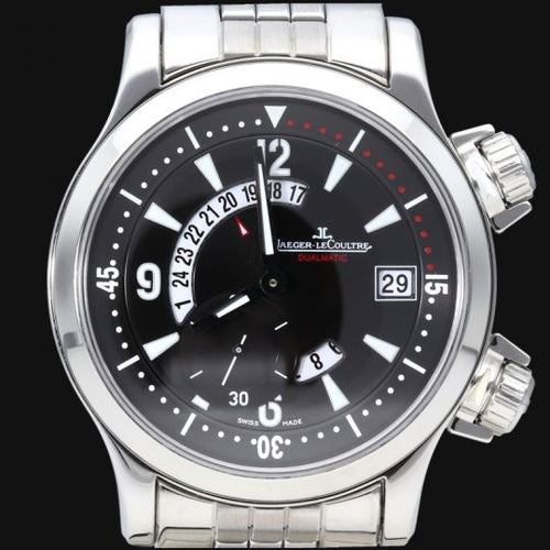 Montre Jaeger-LeCoultre Master Compressor Dualmatic - Montre homme acier 42 mm 58 Facettes MT42422