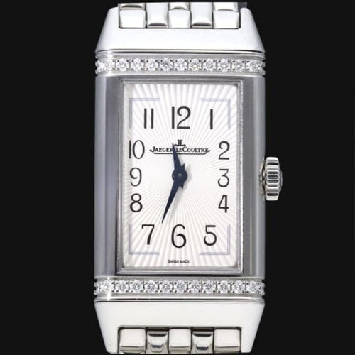 Montre Jaeger-LeCoultre Reverso One Monoface - Montre femme en acier et diamants 58 Facettes MT43036