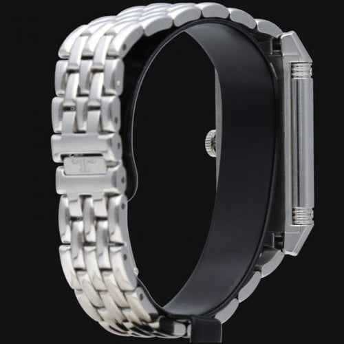 Montre Jaeger-LeCoultre Reverso One Monoface - Montre femme en acier et diamants 58 Facettes MT43036