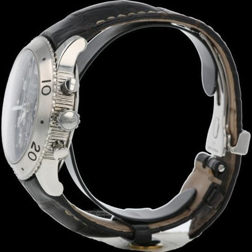 Montre Breguet Type XXI - Montre flyback automatique homme 42 mm acier 58 Facettes MT43216