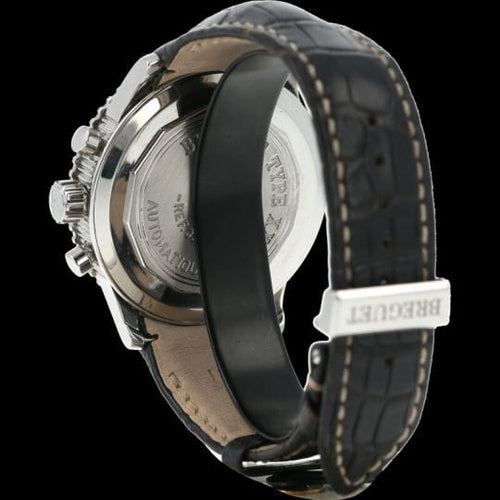 Montre Breguet Type XXI - Montre flyback automatique homme 42 mm acier 58 Facettes MT43216