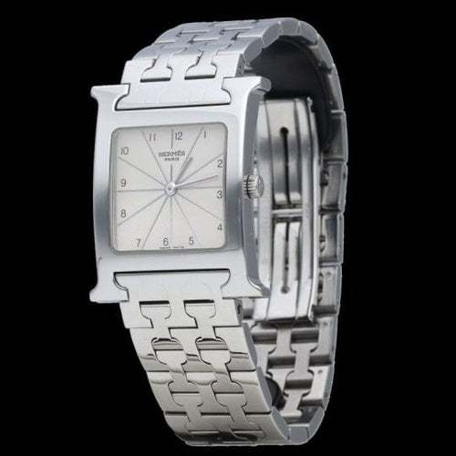 Montre Hermès Heure H - Montre femme à quartz en acier 58 Facettes MT42164