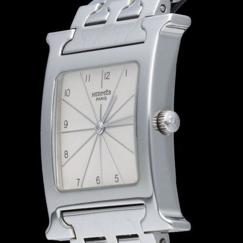 Montre Hermès Heure H - Montre femme à quartz en acier 58 Facettes MT42164