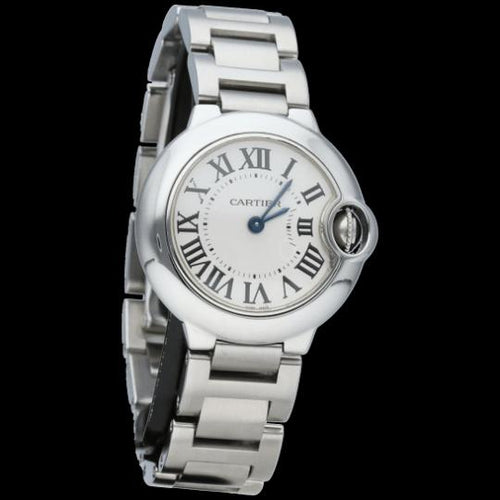 Montre Cartier Ballon Bleu - Montre femme en acier 28 mm 58 Facettes MT44457
