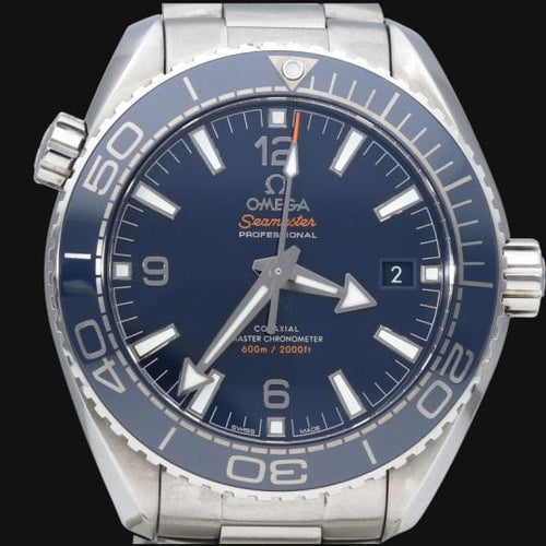 Montre Omega Seamaster Planet Ocean - Montre homme automatique acier 44 mm 58 Facettes MT44676