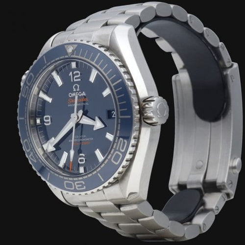 Montre Omega Seamaster Planet Ocean - Montre homme automatique acier 44 mm 58 Facettes MT44676
