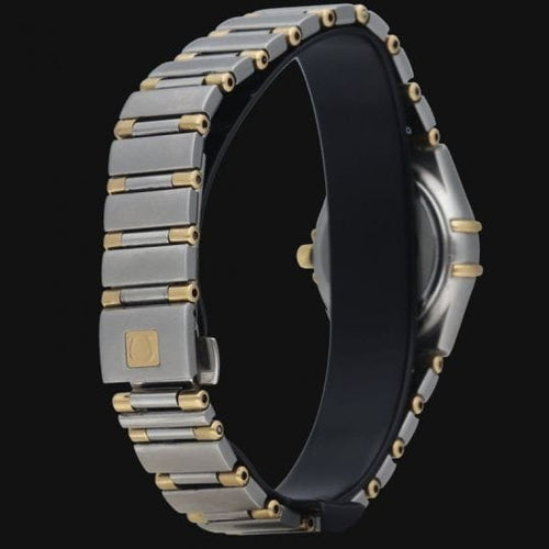 Montre Omega Constellation - Montre quartz femme 23 mm or jaune et acier 58 Facettes MT43904