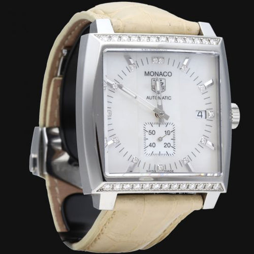 Montre TAG Heuer Monaco - Montre homme automatique en acier 43 mm 58 Facettes MT44534
