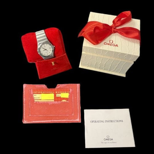 Montre Omega Constellation - Montre femme à quartz en acier 33 mm 58 Facettes MT39141