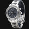 Montre Hermès Clipper - Montre chronographe à quartz en acier 58 Facettes MT40221