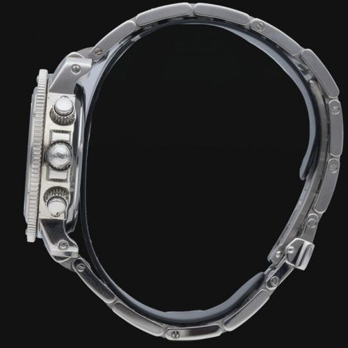 Montre Hermès Clipper - Montre chronographe à quartz en acier 58 Facettes MT40221