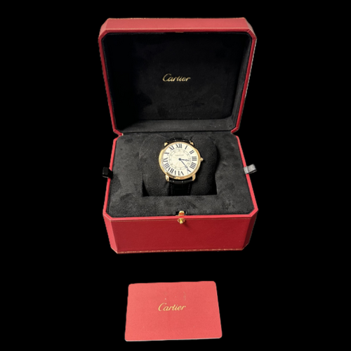 Montre Cartier Ronde Louis Cartier - Montre homme en or rose 58 Facettes MT39454