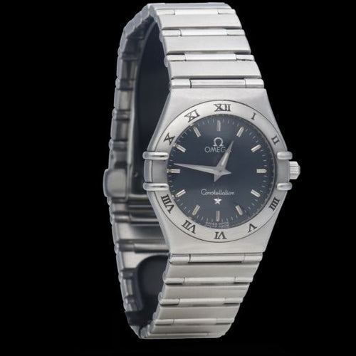 Montre Omega Constellation - Montre femme en acier, quartz 25 mm 58 Facettes MT39137
