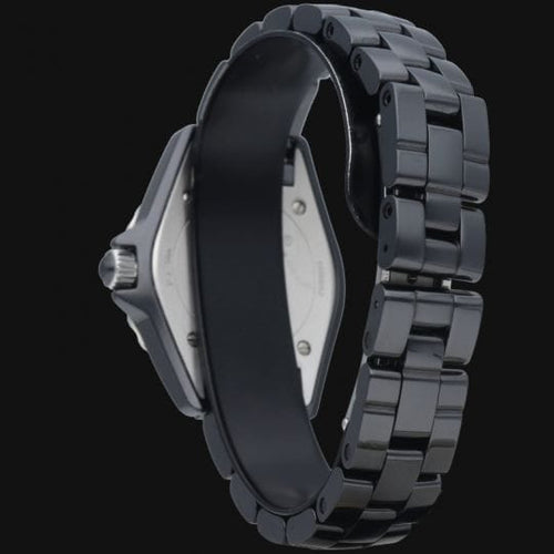 Montre Chanel J12 - Montre quartz 29 mm en céramique avec diamants 58 Facettes MT39967