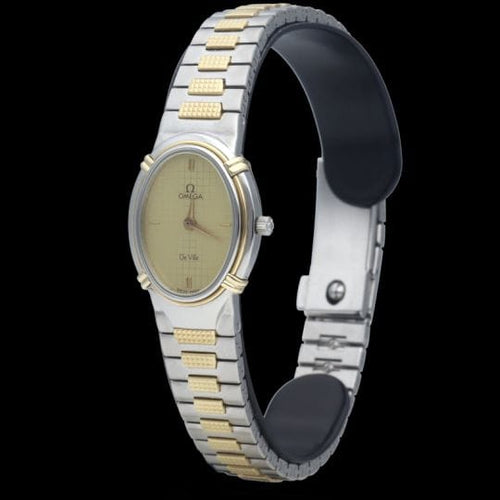 Montre Omega De Ville - Montre femme quartz en or jaune et acier 58 Facettes MT39687