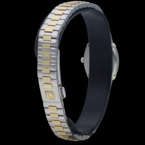 Montre Omega De Ville - Montre femme quartz en or jaune et acier 58 Facettes MT39687