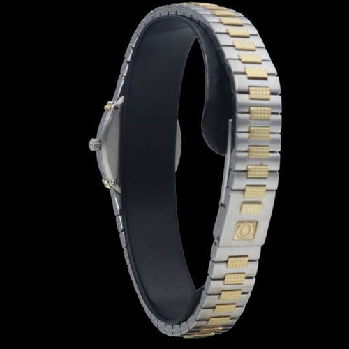 Montre Omega De Ville - Montre femme quartz en or jaune et acier 58 Facettes MT39687