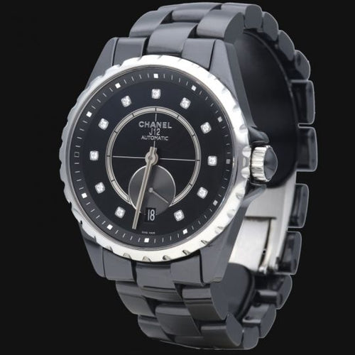 Montre Chanel J12 - Montre automatique 37 mm en céramique 58 Facettes MT39975