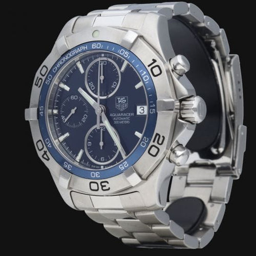 Montre TAG Heuer Aquagraph - Montre chronographe Aquaracer en acier 42 mm 58 Facettes MT40335