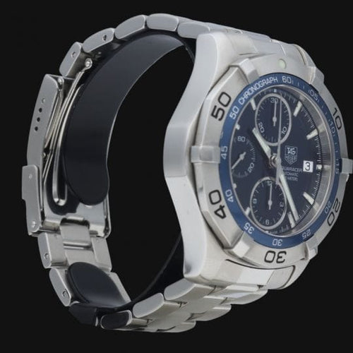 Montre TAG Heuer Aquagraph - Montre chronographe Aquaracer en acier 42 mm 58 Facettes MT40335