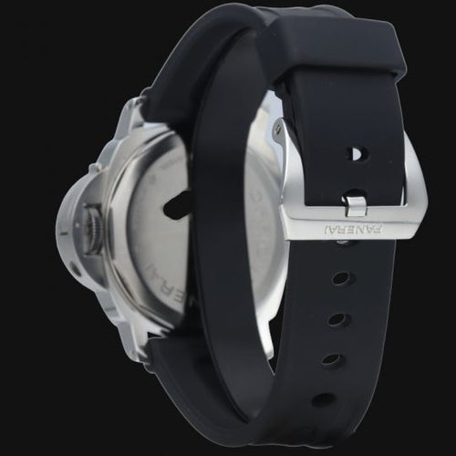 Montre Panerai Luminor Base Logo - Montre homme en acier 44 mm 58 Facettes MT40367