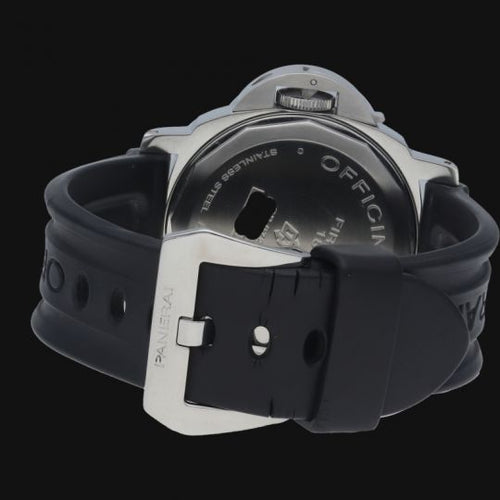 Montre Panerai Luminor Base Logo - Montre homme 44 mm en acier 58 Facettes MT40368