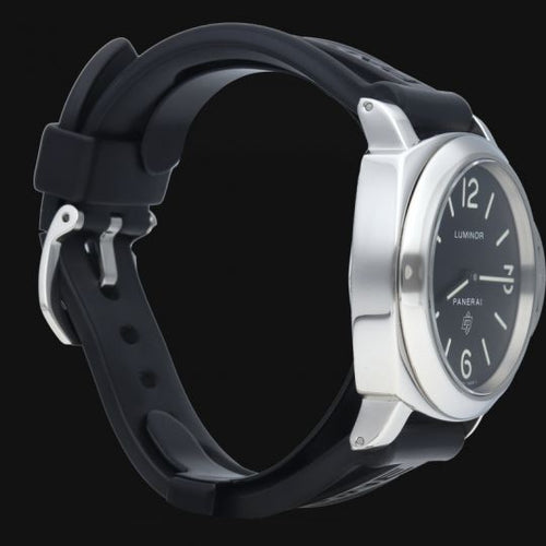 Montre Panerai Luminor Base Logo - Montre homme 44 mm en acier 58 Facettes MT40368