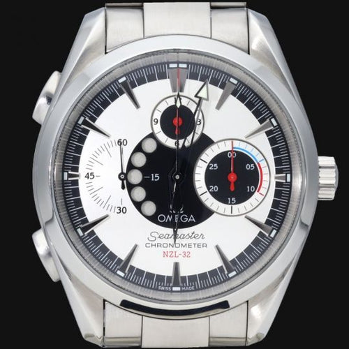 Montre Omega Seamaster Aqua Terra NZL-32 Regata - Montre automatique homme 42 mm acier 58 Facettes MT40491