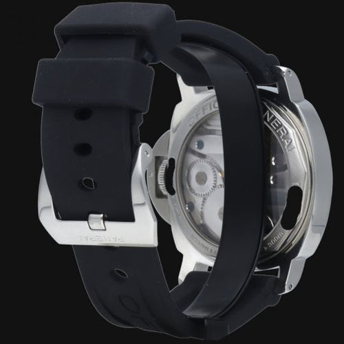Montre Panerai Luminor Base - Montre homme 44 mm en acier 58 Facettes MT39751
