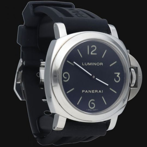 Montre Panerai Luminor Base - Montre homme 44 mm en acier 58 Facettes MT39751
