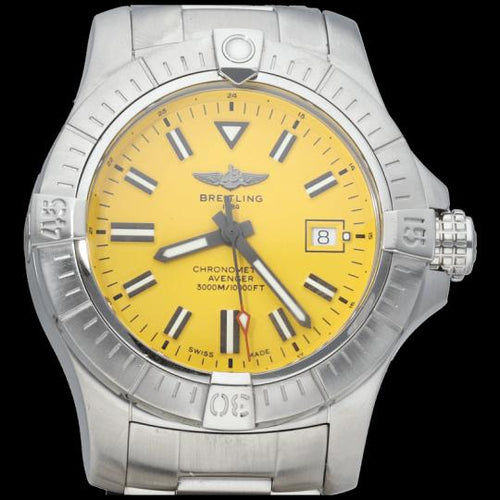 Montre Breitling Avenger Seawolf - Montre homme 45 mm en acier 58 Facettes MT37234
