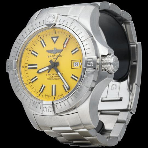 Montre Breitling Avenger Seawolf - Montre homme 45 mm en acier 58 Facettes MT37234