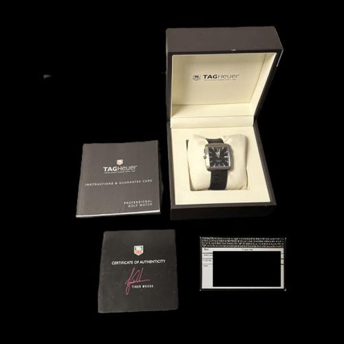 Montre TAG Heuer - Montre Golf Tiger Woods Edition en acier 58 Facettes MT40333