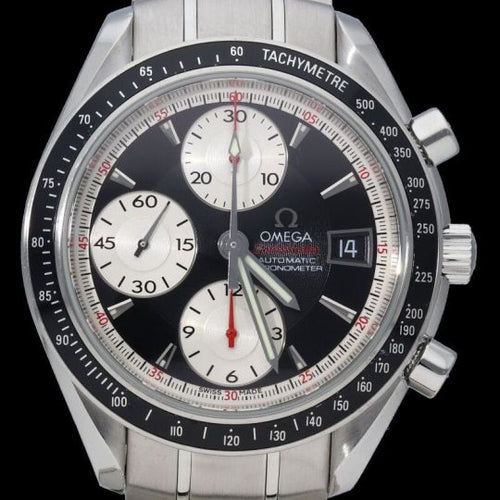 Montre Omega Speedmaster Date - Montre chronographe automatique en acier 58 Facettes MT40699