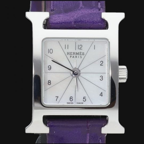 Montre Hermès Heure H - Montre femme en acier 58 Facettes MT40824