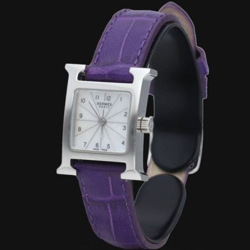 Montre Hermès Heure H - Montre femme en acier 58 Facettes MT40824