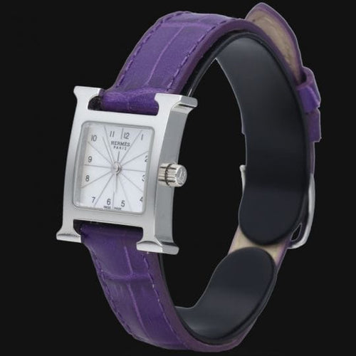 Montre Hermès Heure H - Montre femme en acier 58 Facettes MT40824