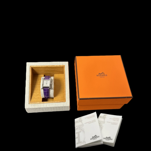 Montre Hermès Heure H - Montre femme en acier 58 Facettes MT40824