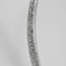 Collier Collier torque en or gris 750‰ pavé de diamants 58 Facettes 250176