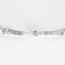 Collier Collier torque en or gris 750‰ pavé de diamants 58 Facettes 250176