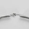 Collier Collier torque en or gris 750‰ pavé de diamants 58 Facettes 250176