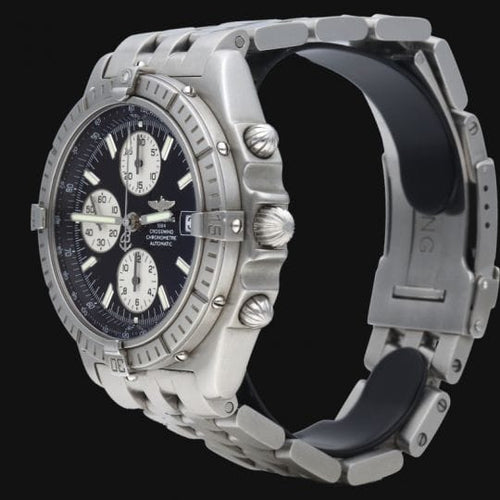 Montre Breitling Crosswind - Montre chronographe automatique homme en acier 58 Facettes MT40873