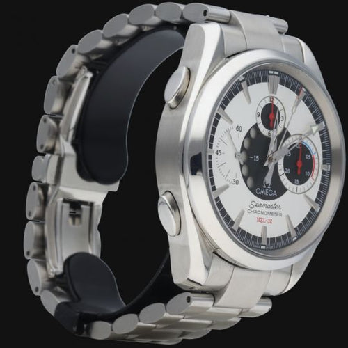 Montre Omega Seamaster Aqua Terra NZL-32 Regata - Montre automatique homme 42 mm acier 58 Facettes MT40654