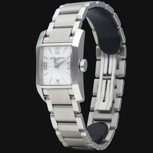 Montre Baume & Mercier Hampton - Montre femme en acier quartz 58 Facettes MT41142