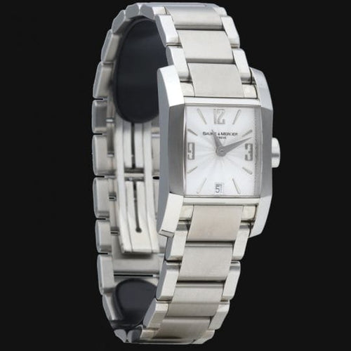 Montre Baume & Mercier Hampton - Montre femme en acier quartz 58 Facettes MT41142