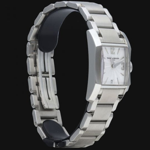 Montre Baume & Mercier Hampton - Montre femme en acier quartz 58 Facettes MT41142