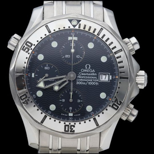 Montre Omega Seamaster Diver 300M Chronograph - Montre automatique homme en acier 58 Facettes MT41365