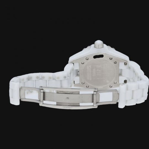 Montre Chanel J12 - Montre femme 33 mm en céramique blanche 58 Facettes MT41313
