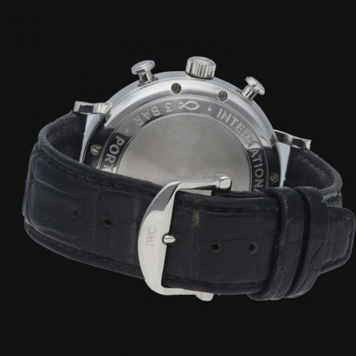 Montre IWC Portofino - Montre chronographe automatique homme 42 mm acier 58 Facettes MT41112