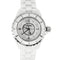 Montre CHANEL- J12 - Montre en céramique blanche. 58 Facettes 250278